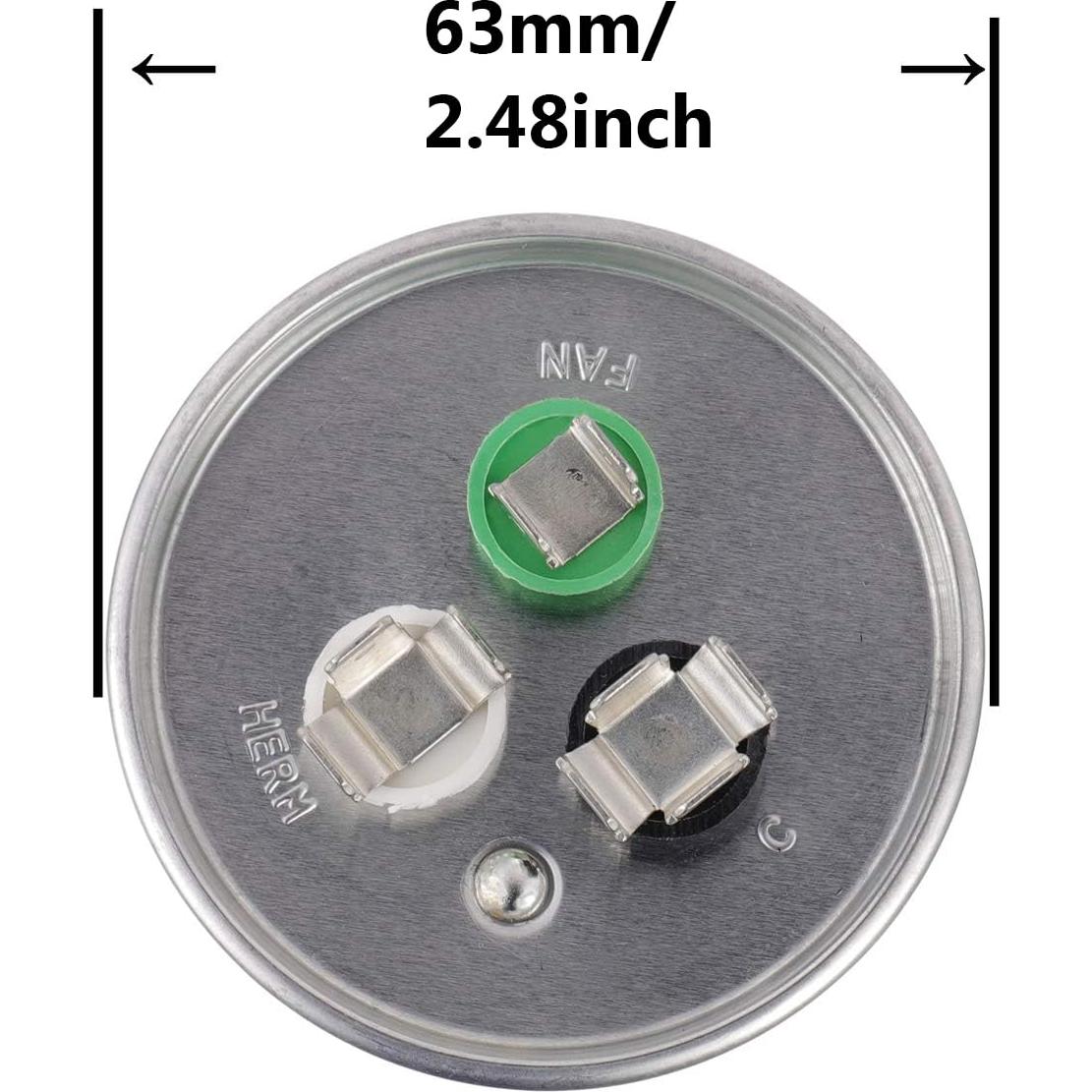Capacitor de arranque BOJACK CBB65 60+7.5uF 370/440V