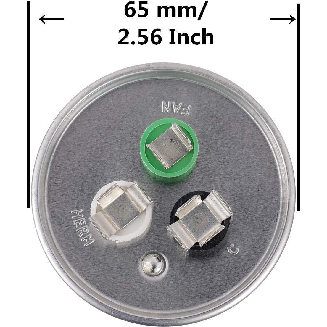 Capacitor Redondo BOJACK 35+5uF 440V Reemplazo Mejorado