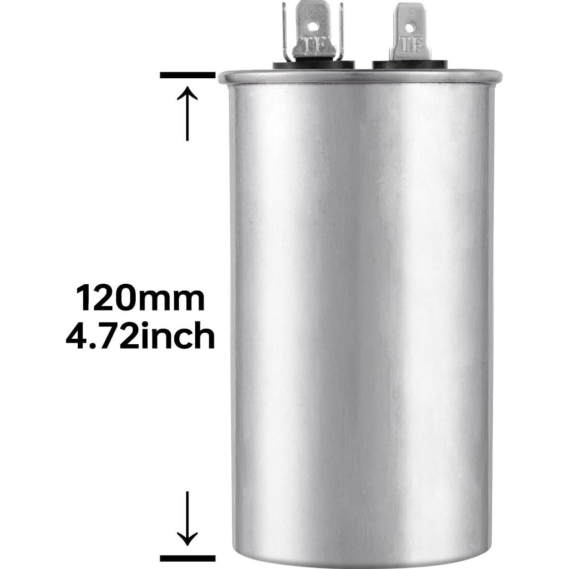 Capacitor BOJACK CBB65 55 uF 370/450 V para Motor AC