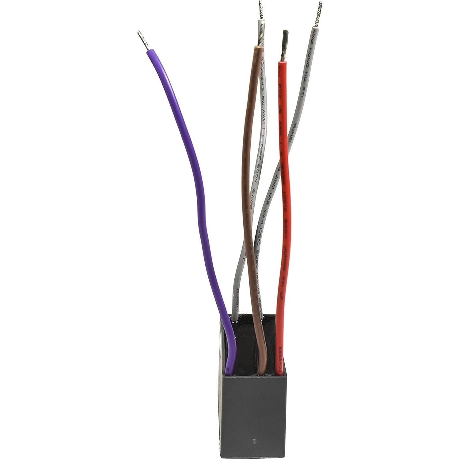 Capacitor HQRP 4.5uf+5uf+5uf 5-Cable para Ventilador de Techo