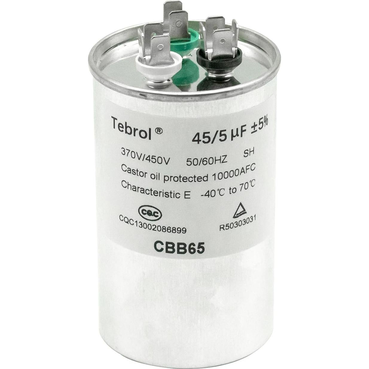 Capacitor Redondo Doble Función GYHMK 45+5uF 370V/450V