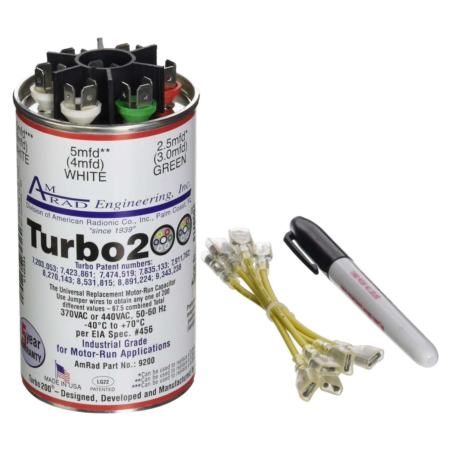 Capacitor MARS 12200 Turbo 200 2.5 a 67.5 MFD