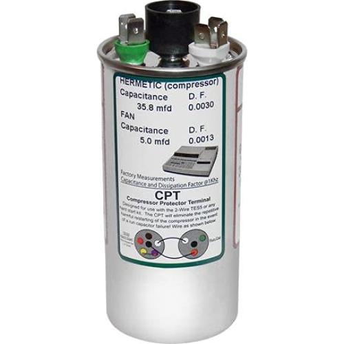 Capacitor Dual Universal AmRad 35+5 uf 370/440 VAC