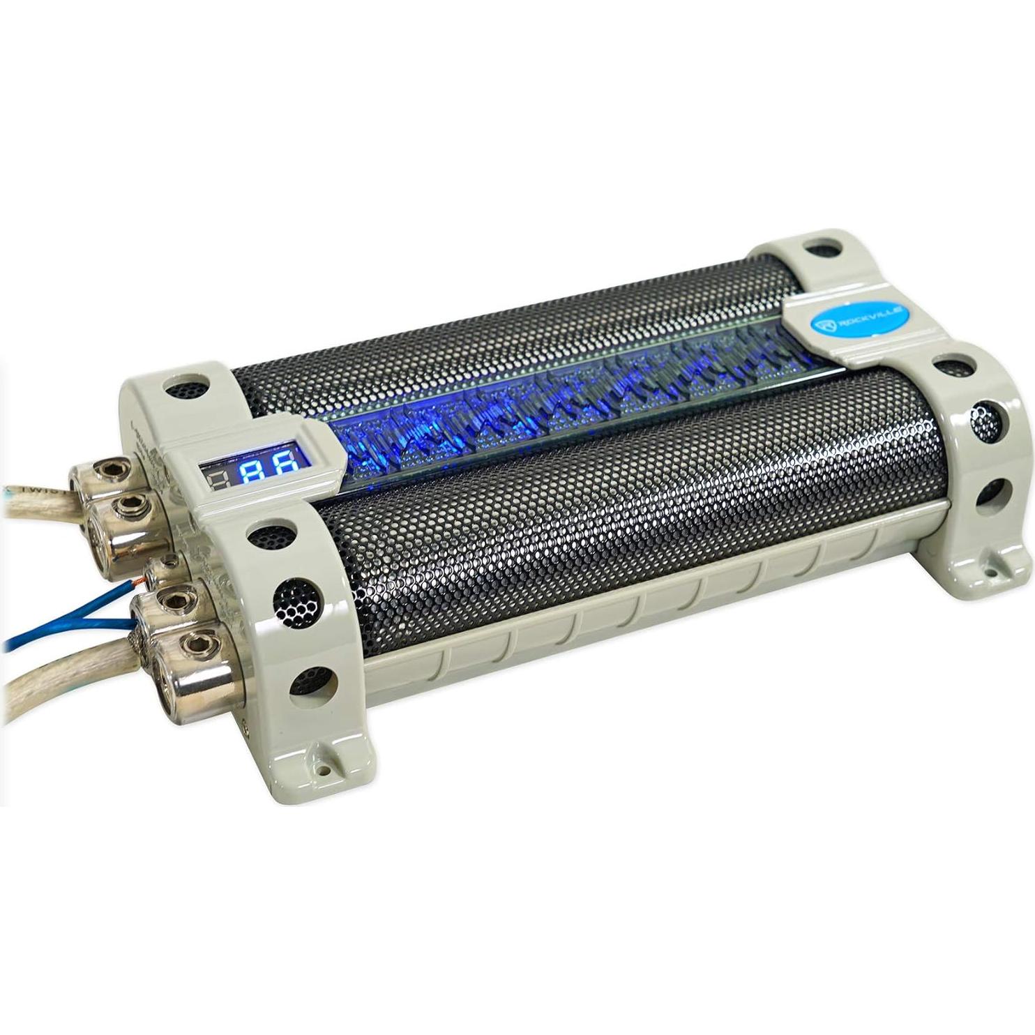 Condensador Rockville RFC30F 30 Faradios con Pantalla LED