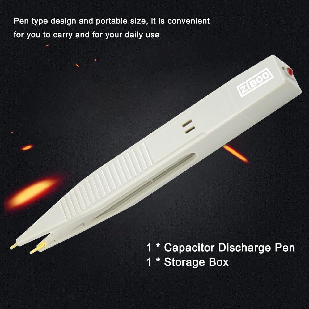 Bolígrafo de Descarga de Capacitores ZIBOO 1000V Portátil