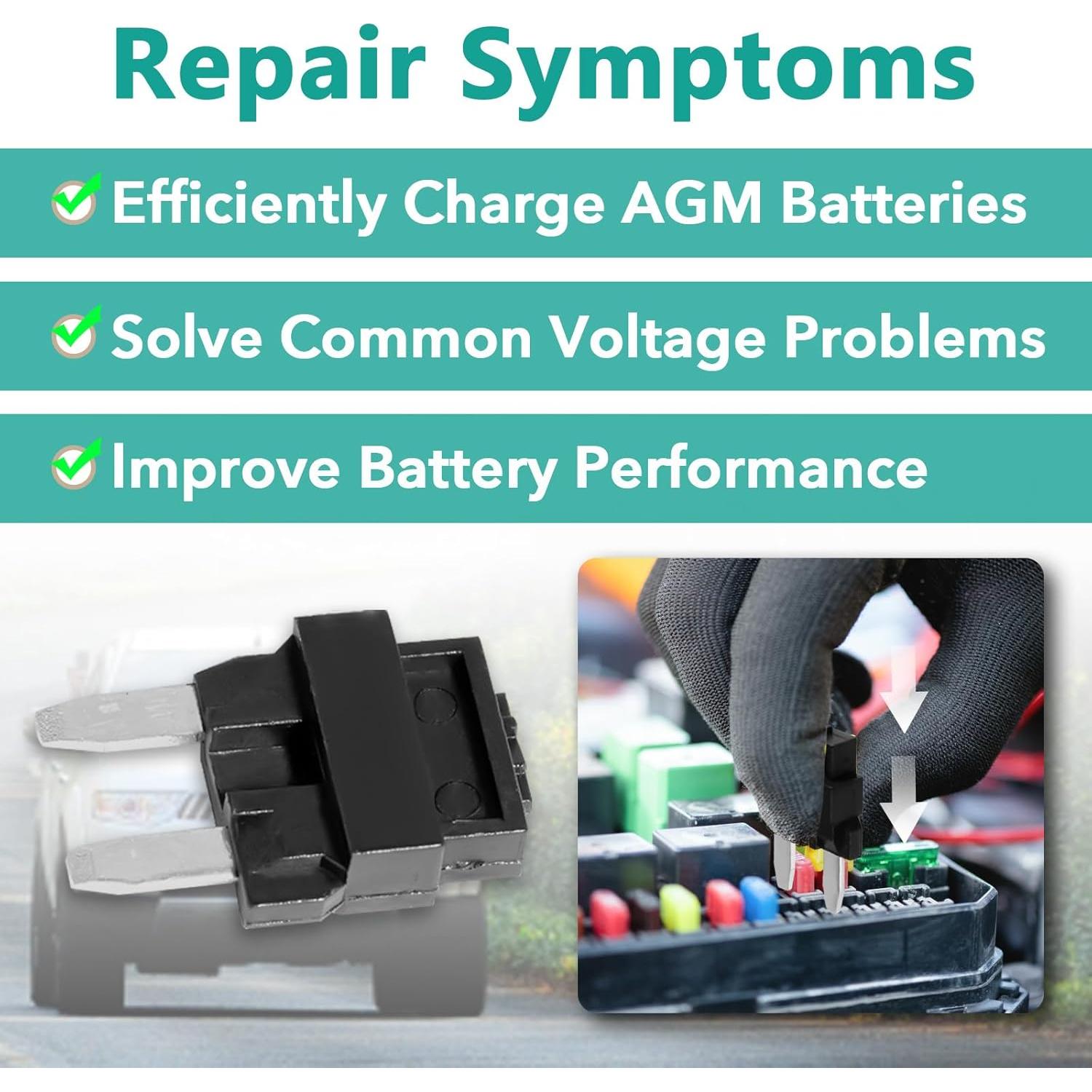 Diodo Multifuncional Gfdoso 12135037 - 8 Pcs Compatible Hummer, Pontiac, Chevrolet