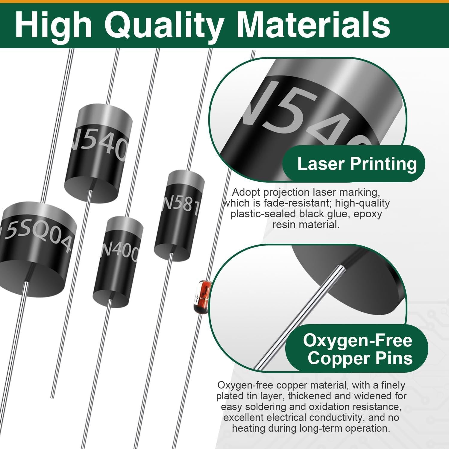 Kit de Diodos Mrdilla DK01 - 240 Piezas, 20 Valores