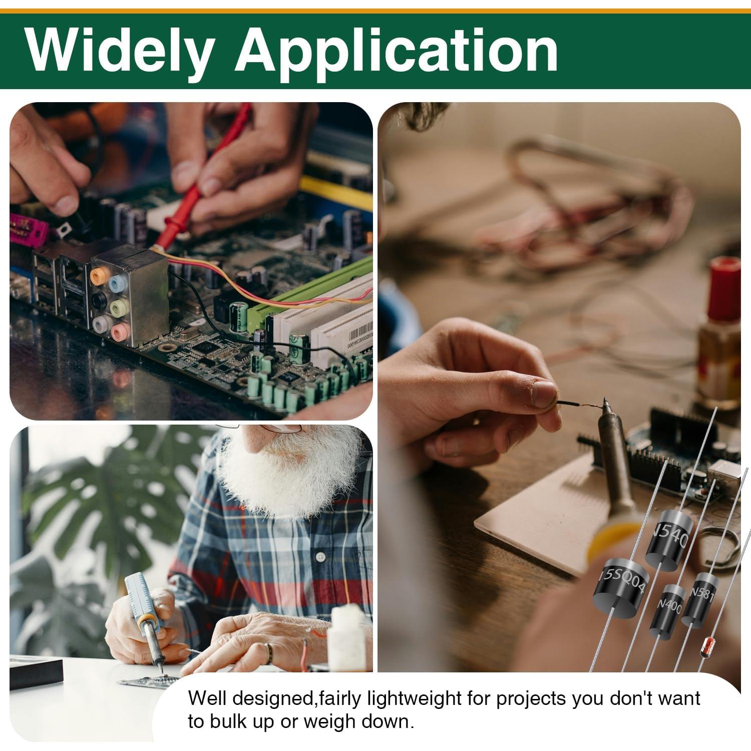 Kit de Diodos Mrdilla DK01 - 240 Piezas, 20 Valores