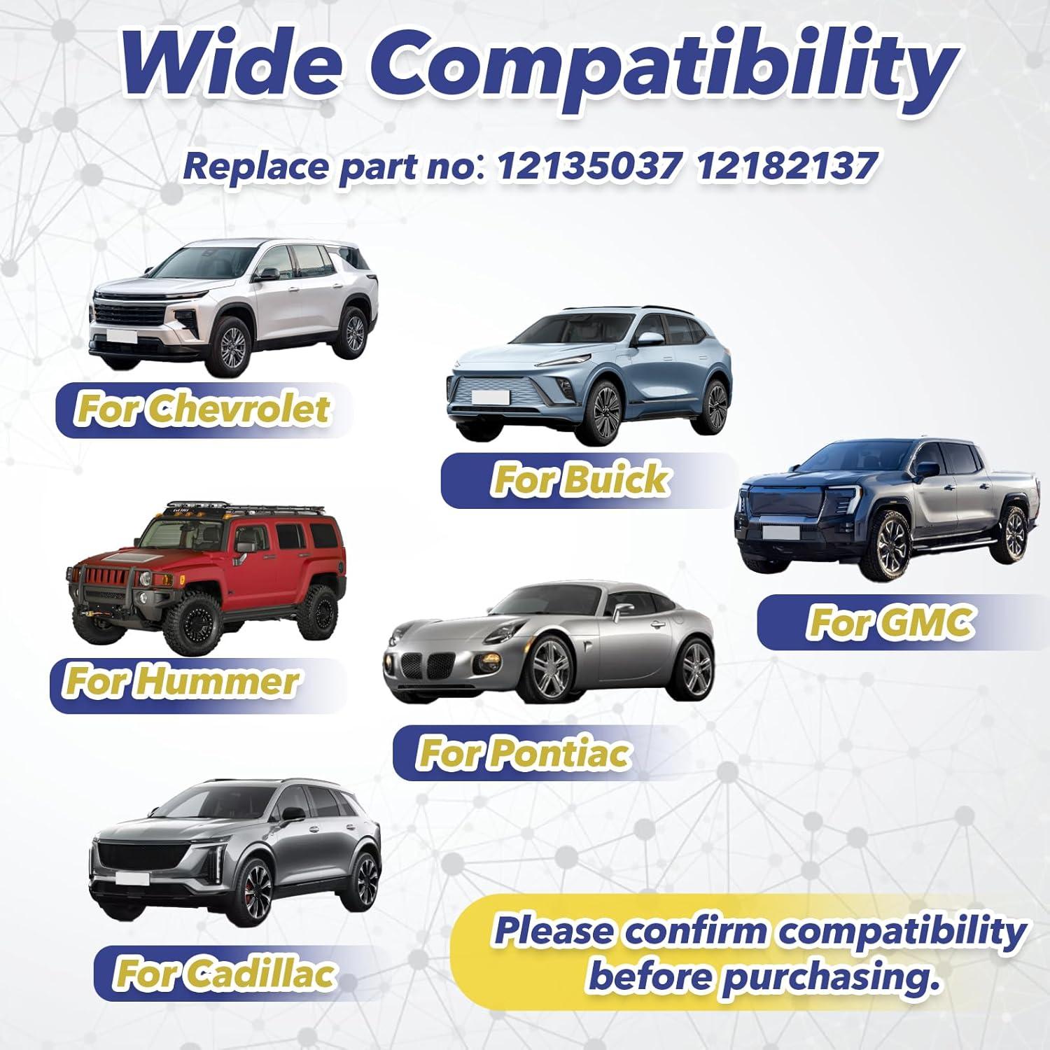 Kit de 8 Diodos Multifuncionales Mtuiewo 12135037 para Vehículos