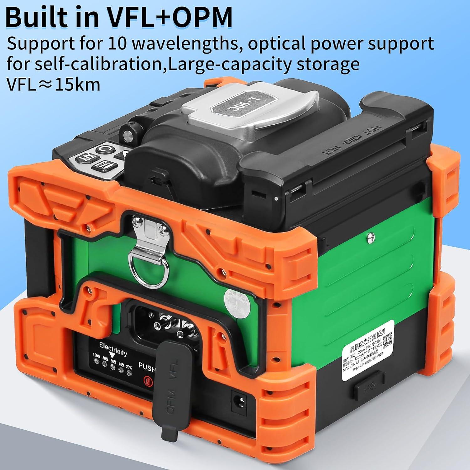 Empalmador de Fibra Óptica SAIVXIAN L-90C Pantalla Táctil 5"