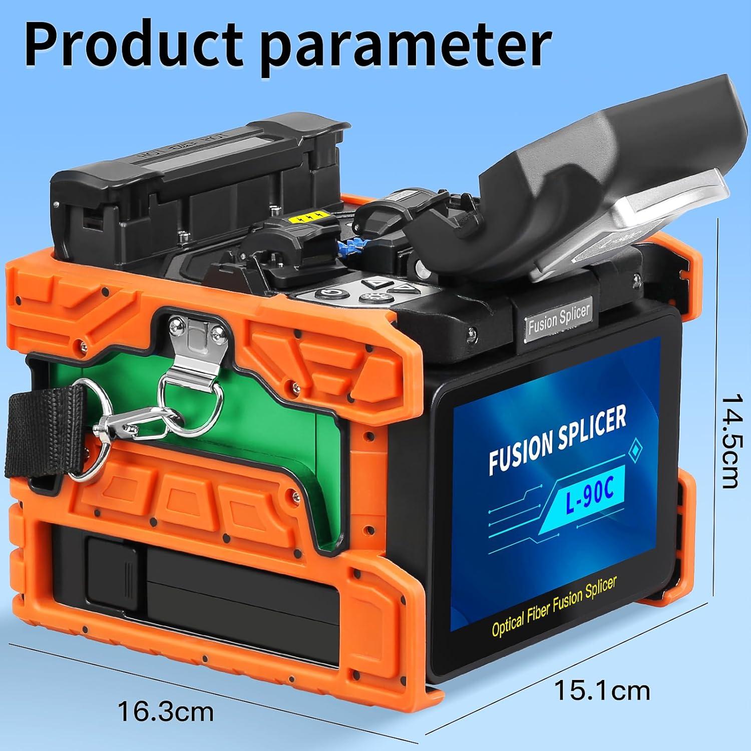 Empalmador de Fibra Óptica SAIVXIAN L-90C Pantalla Táctil 5"