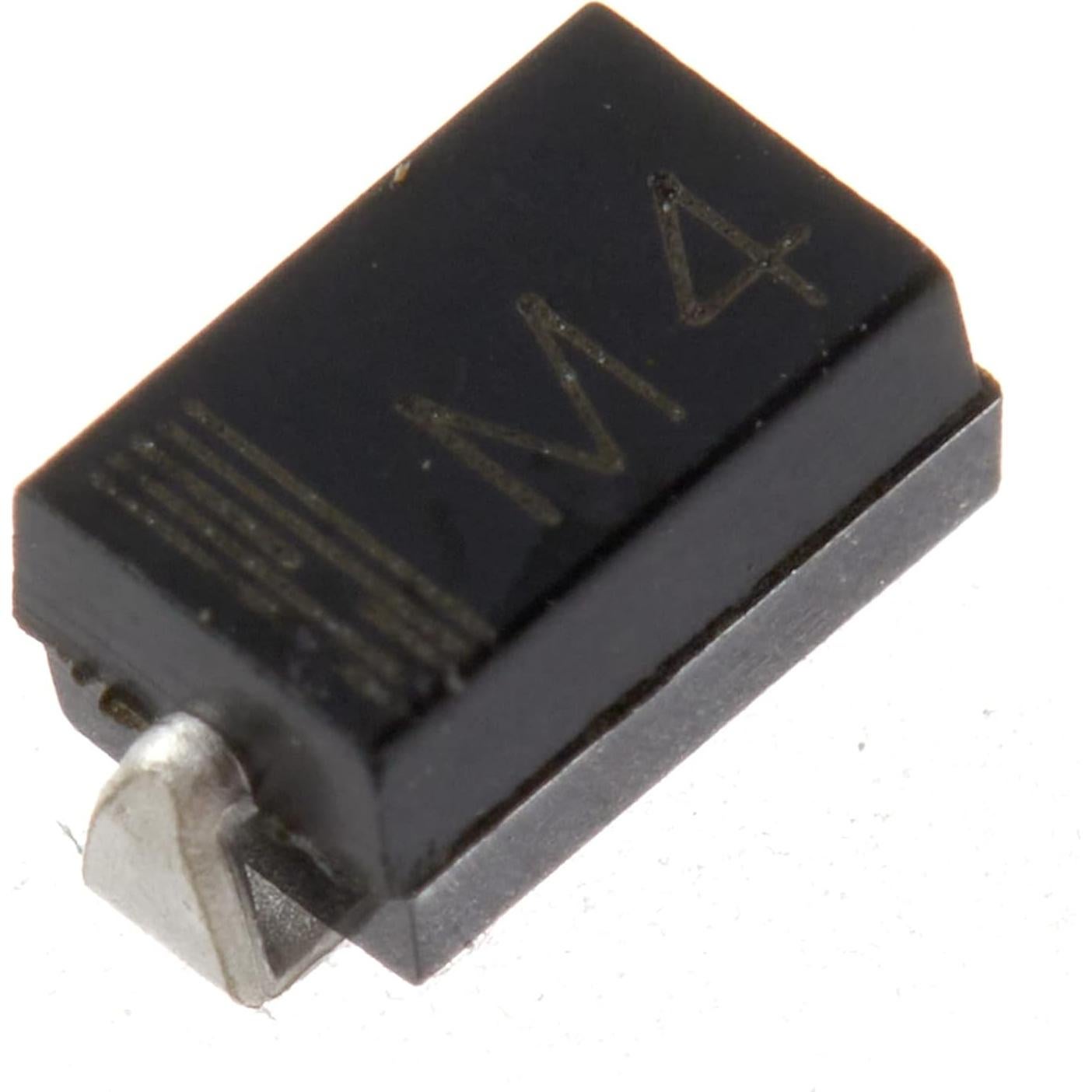 Diodo Rectificador SMD 1A 400V 100pcs M4 1N4004