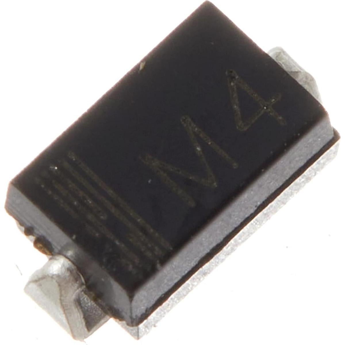 Diodo Rectificador SMD 1A 400V 100pcs M4 1N4004