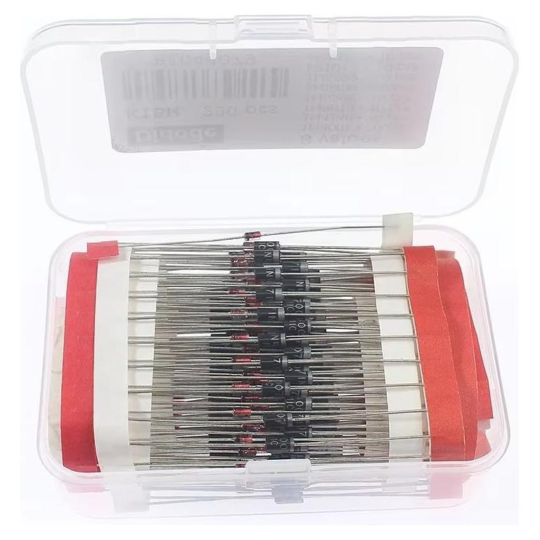 Kit de Diodos Rectificadores 200pcs WOWOONE 8 Valores