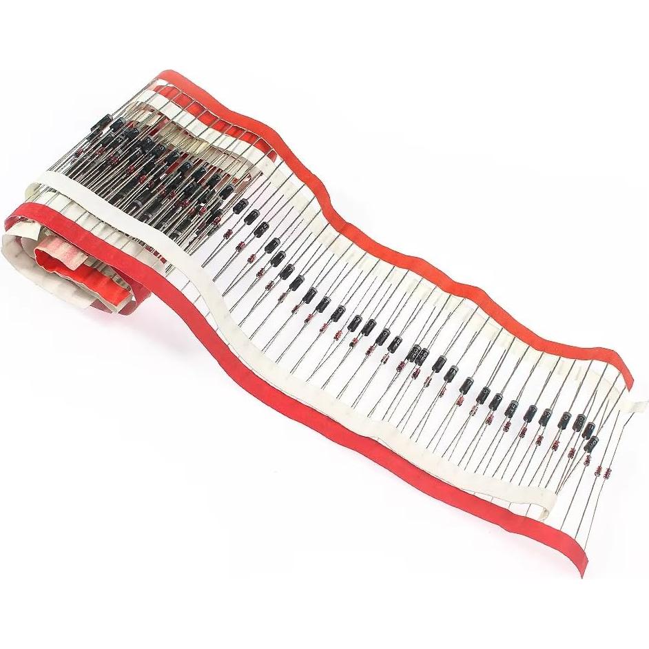 Kit de Diodos Rectificadores 200pcs WOWOONE 8 Valores