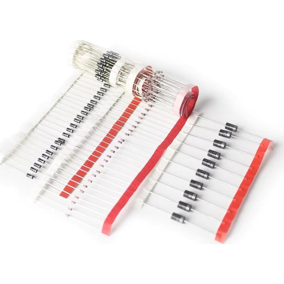 Kit de Diodos Rectificadores 200pcs WOWOONE 8 Valores