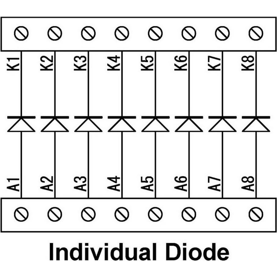 Módulo de Diodo Individual 6A10 Electronics-Salon 6A 1000V