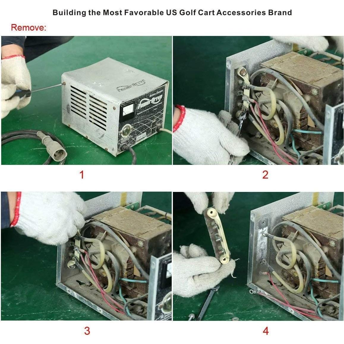 Disipador de Calor Atornillable Drive-up 36V 48V para Carritos de Golf