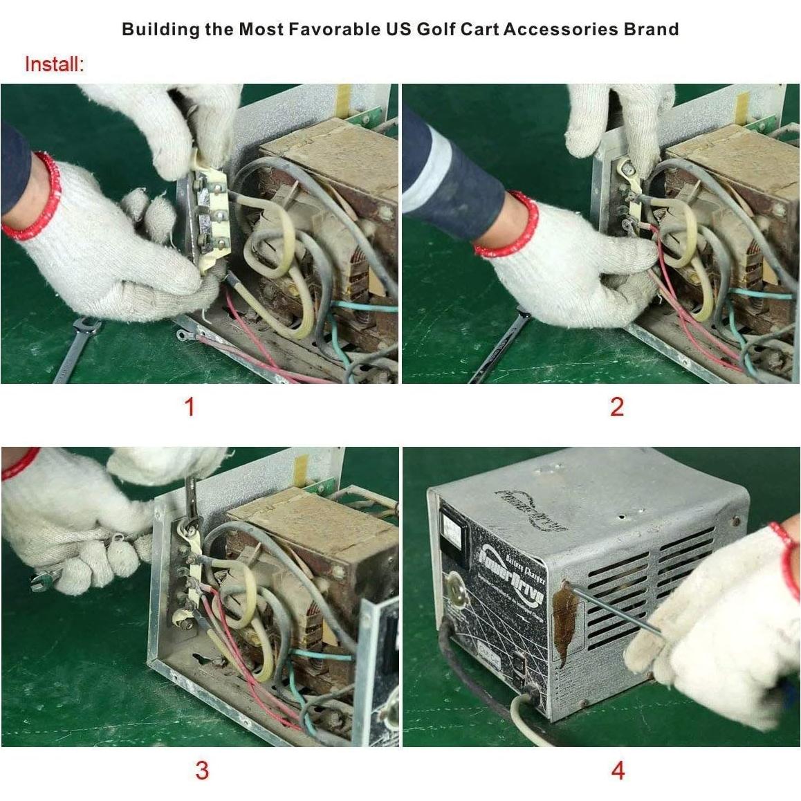 Disipador de Calor Atornillable Drive-up 36V 48V para Carritos de Golf