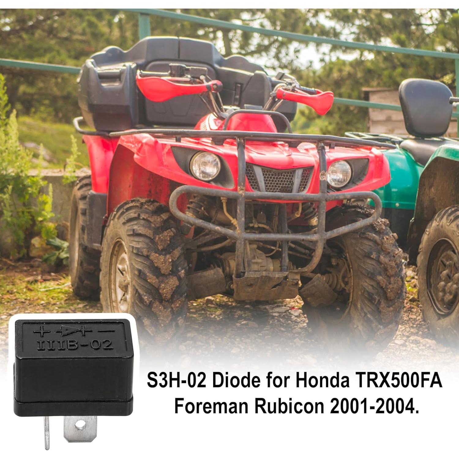 Diodo Rectificador S3H-02 para Honda TRX500FA 2001-2004