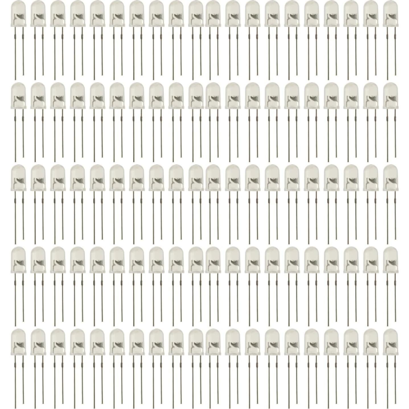 100 Diodos Emisores LED IR 5mm 850nm GODIYMODULES