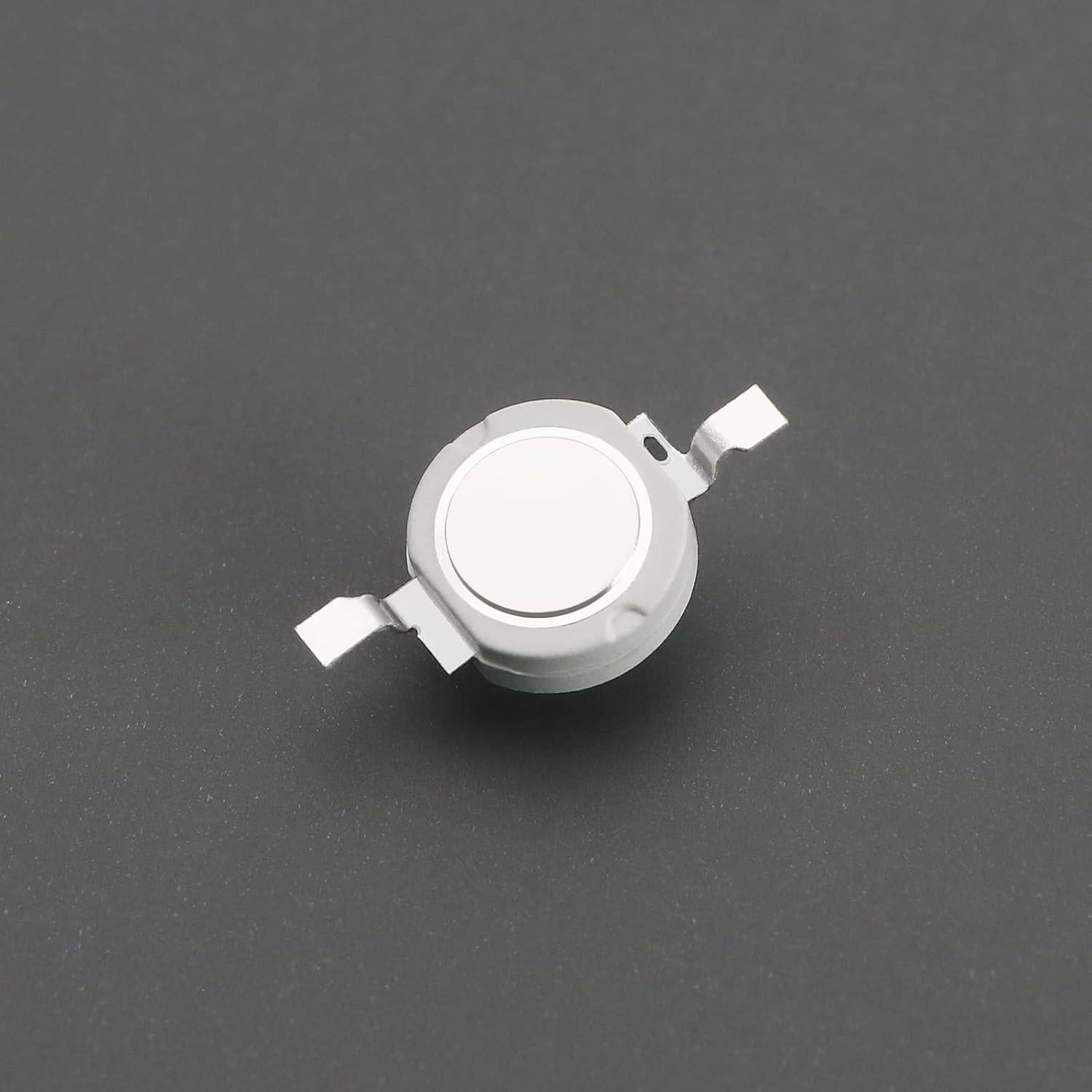 100 Chips LED de Alta Potencia eMagTech 1W Blanco 6500K