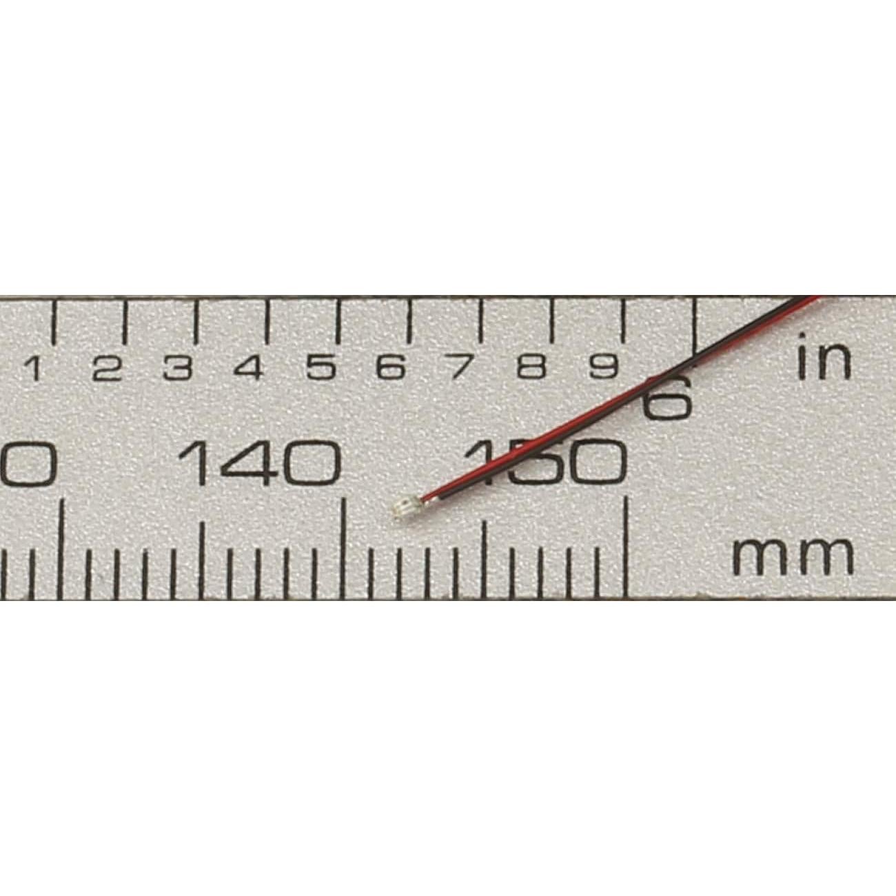 20 LEDs SMD 0402 Rojo Preconectados 2V para DIY