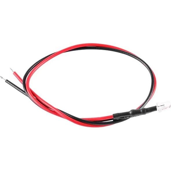 Luces LED 5mm JESSINIE 12V 50PCS Rojo para Manualidades