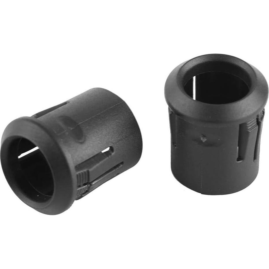 Portalámparas LED Eujgoov 50Pcs 3mm 5mm 8mm 10mm Plástico Negro