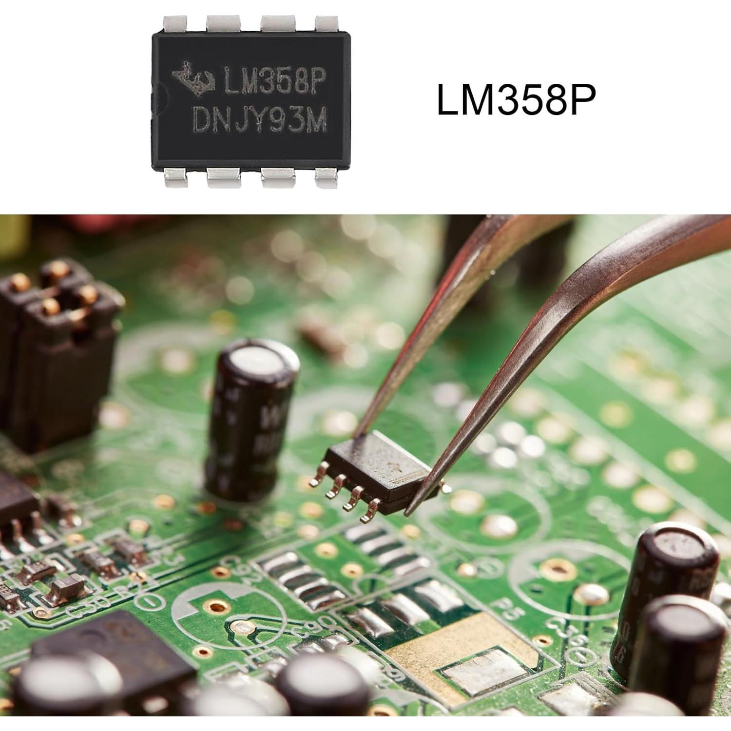 50 Pcs Amplificador Operacional LM358P DORHEA 2 Canales