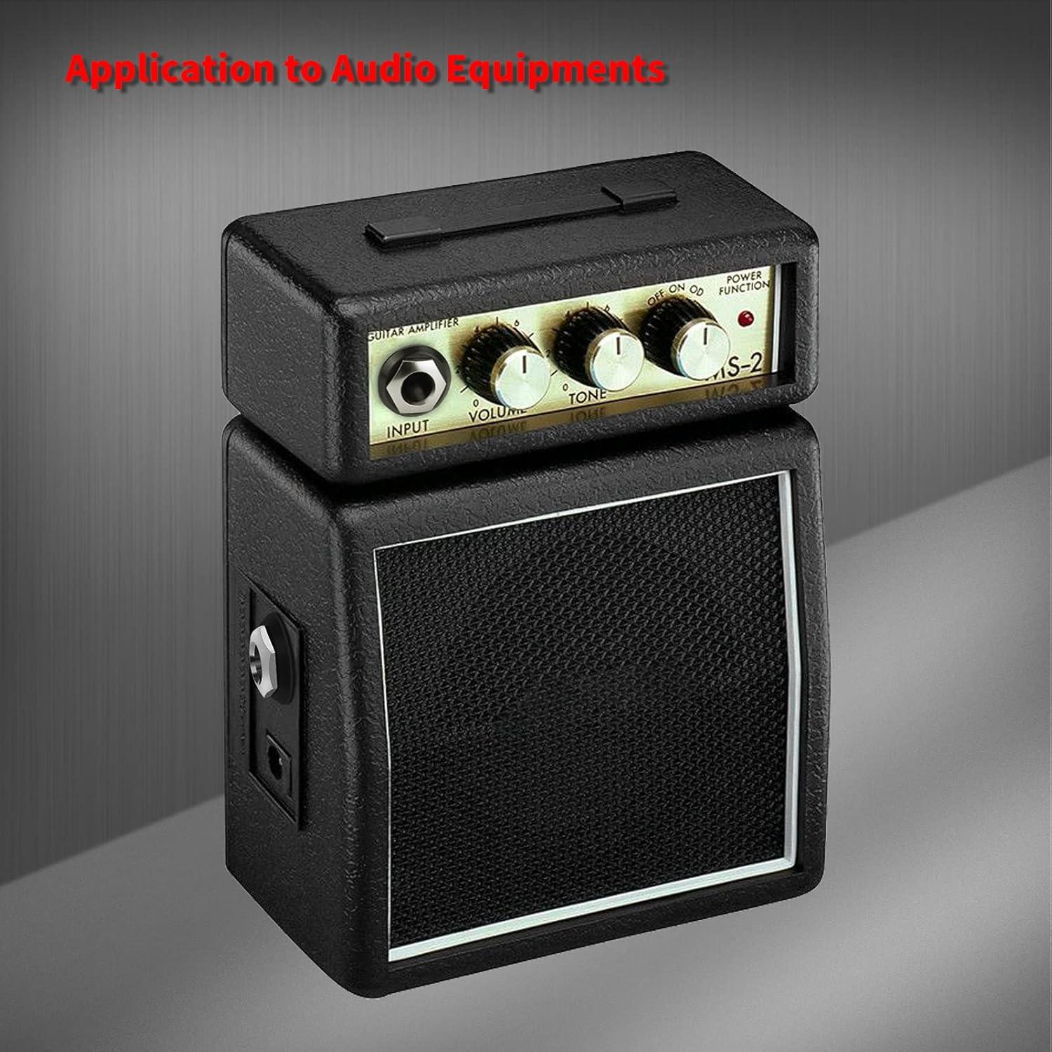 Jack Hembrado Estéreo 6.35mm DaierTek 18 Piezas para Pedal