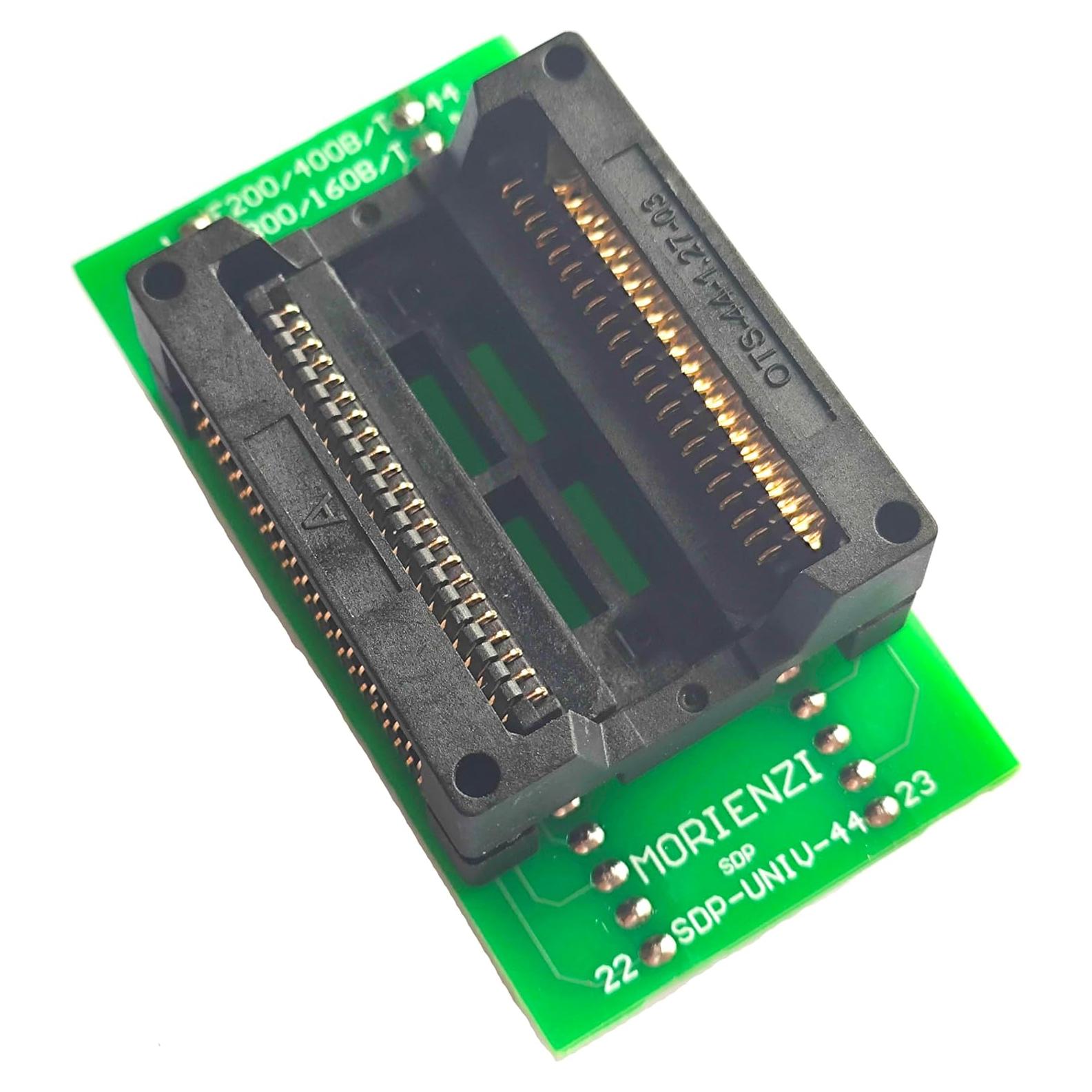 Adaptador SOP44 a DIP44 MORIENZI 1.27mm para Circuitos Integrados