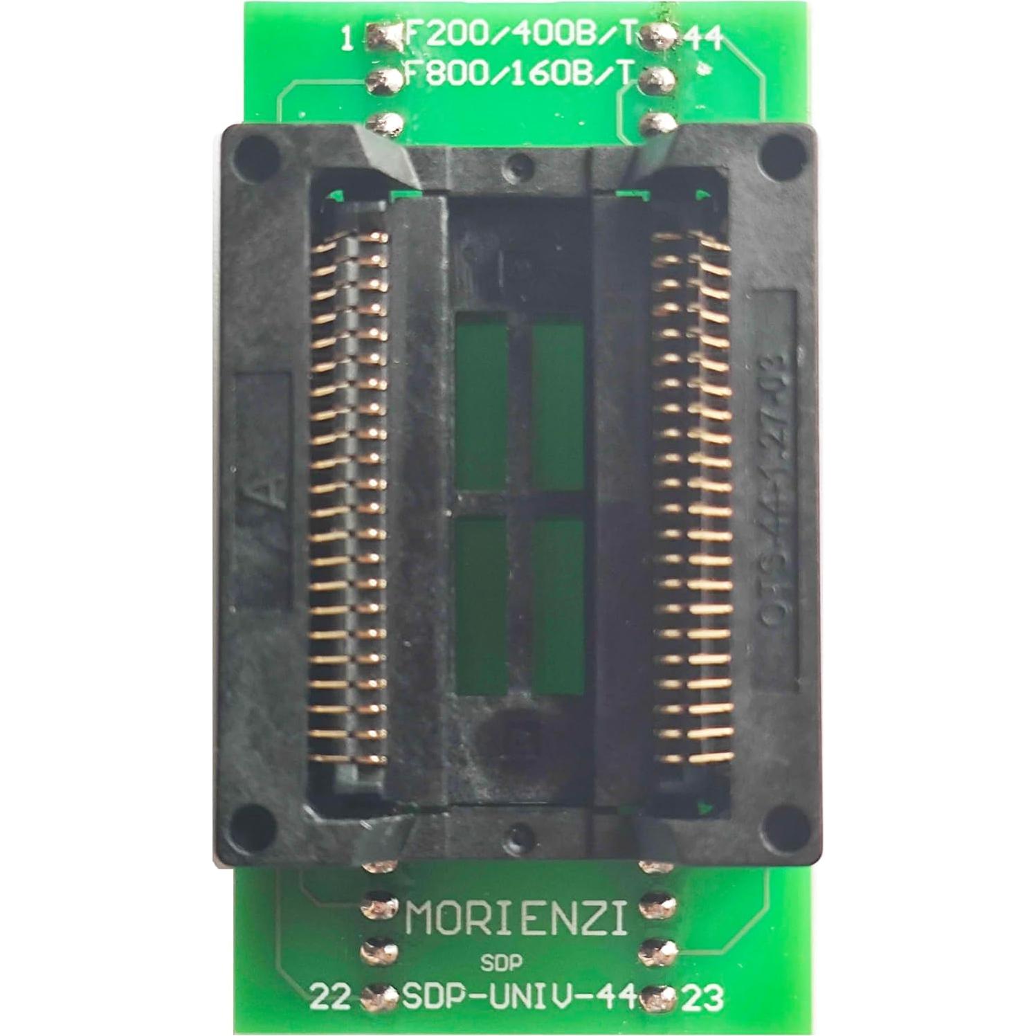 Adaptador SOP44 a DIP44 MORIENZI 1.27mm para Circuitos Integrados