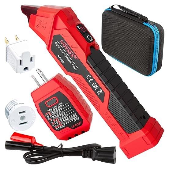 Localizador de Interruptores Automáticos NOYAFA NF-827 con 3 Accesorios