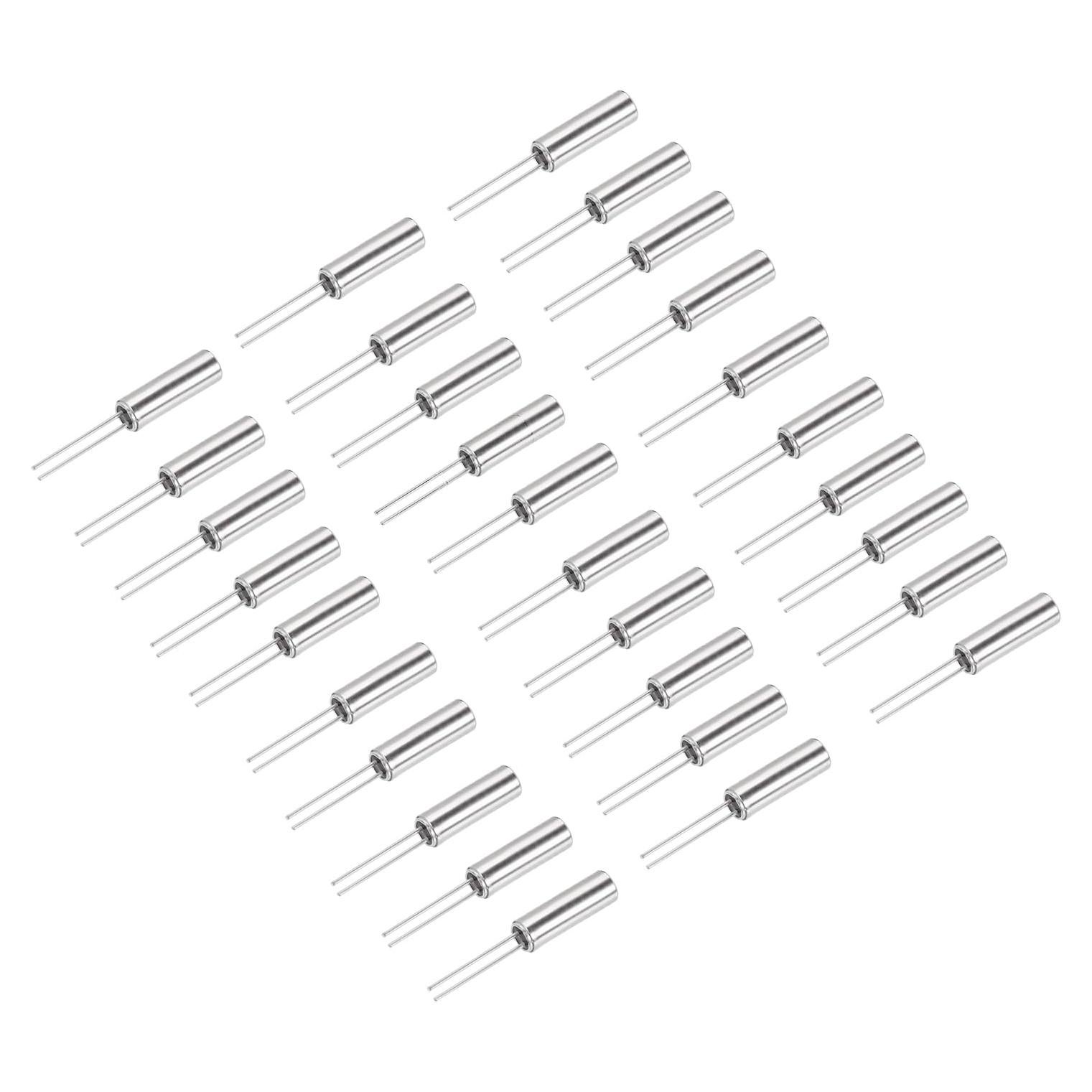 30 Osciladores de Cristal de Cuarzo 32.768kHz 2x6mm ZZHXSM
