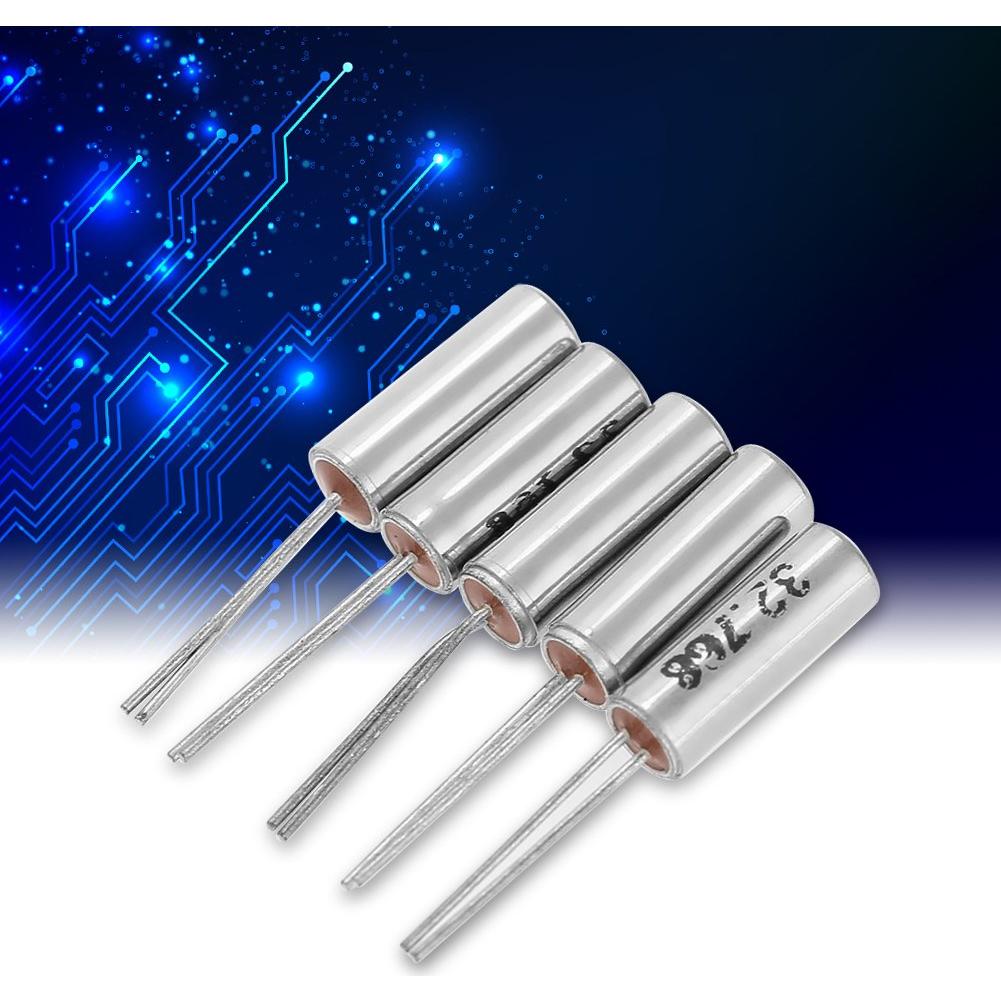 Kit de Osciladores de Cristal de Cuarzo Hilitand 50pcs 32.768KHz-24MHz