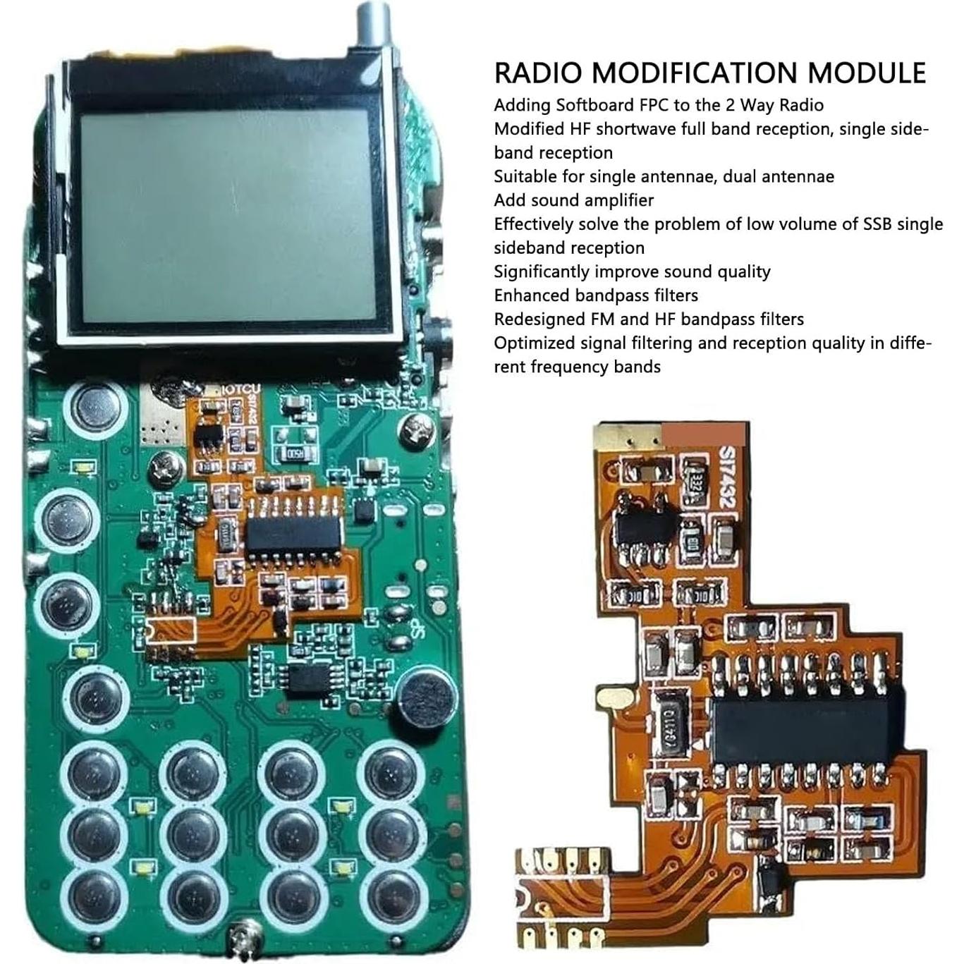 Módulo de Modificación de Radio Quansheng K6 K5 SI4732