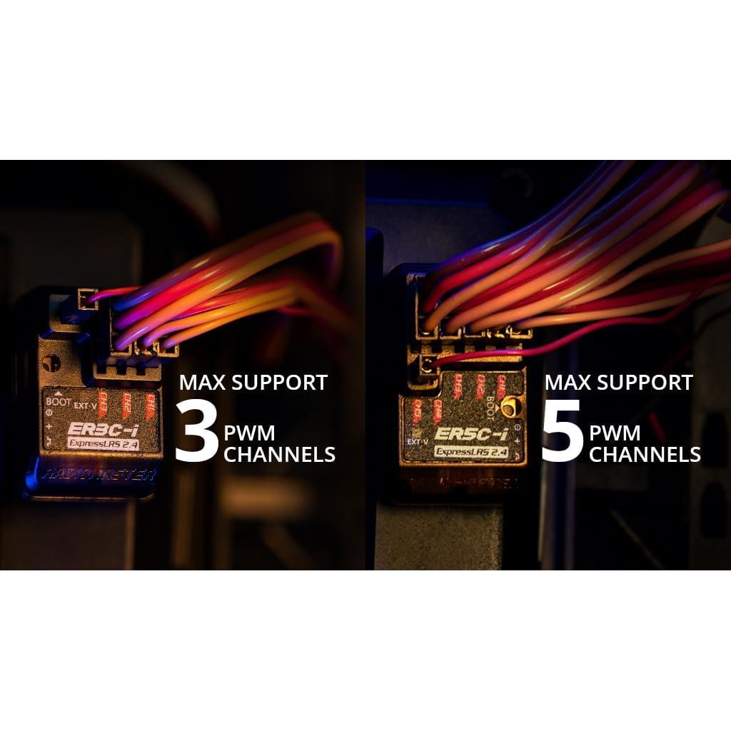 Receptor PWM RadioMaster ER3C-i 2.4GHz ExpressLRS 3CH