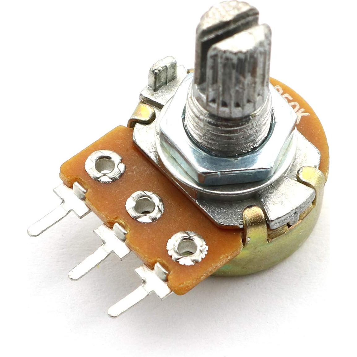 Potenciometro Rotativo Tegg 9PCS 1K a 1M Ohm Eje 15mm