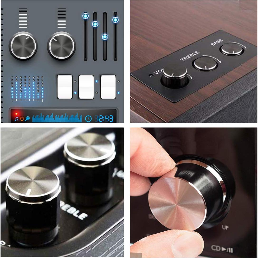 Kit de Potenciómetro Rotativo Lineal 21 Piezas DaFuRui