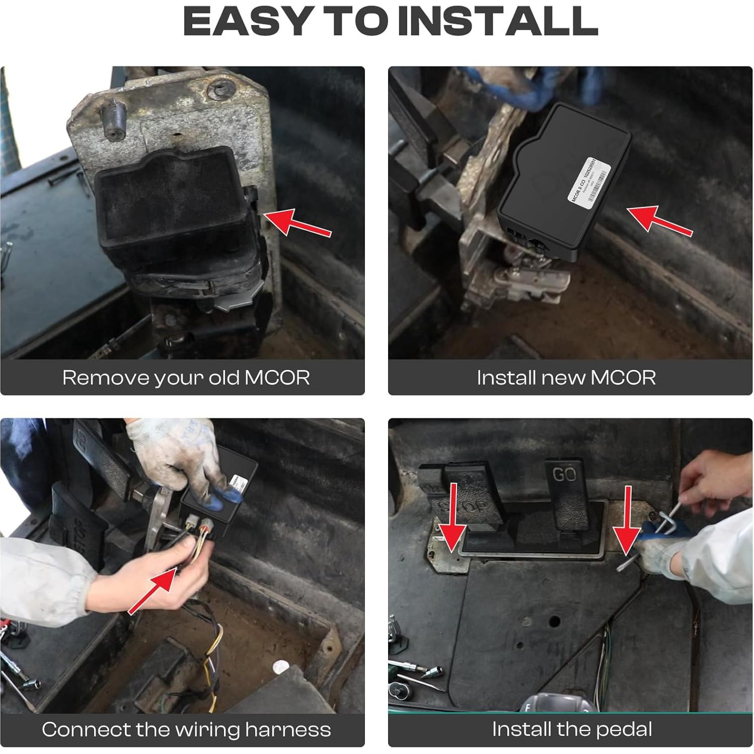 Acelerador de Potenciómetro MCOR Drive-up para Club Car 2004-2011