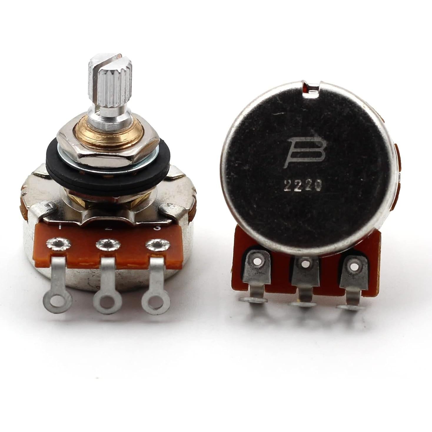 Juego de 4 Potenciómetros de Audio Bourns 500K