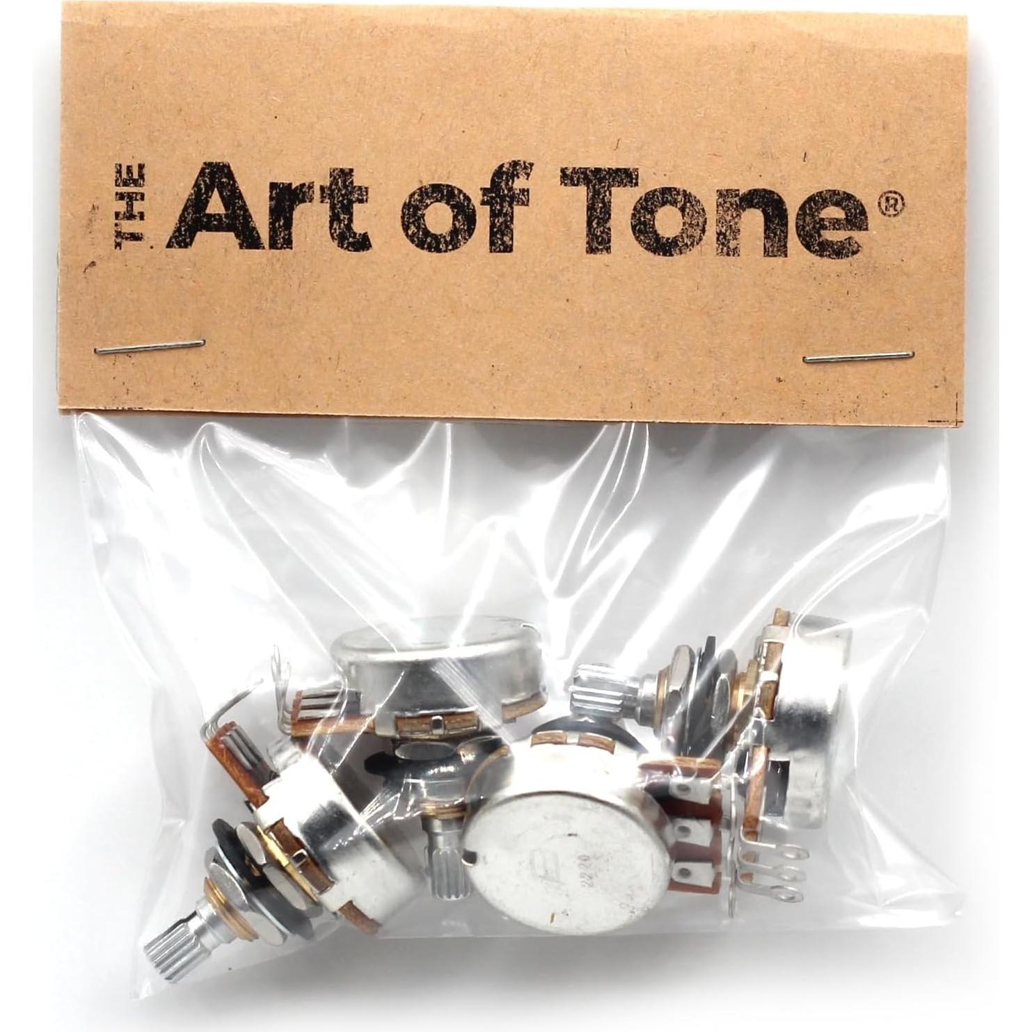 Juego de 4 Potenciómetros de Audio Bourns 500K