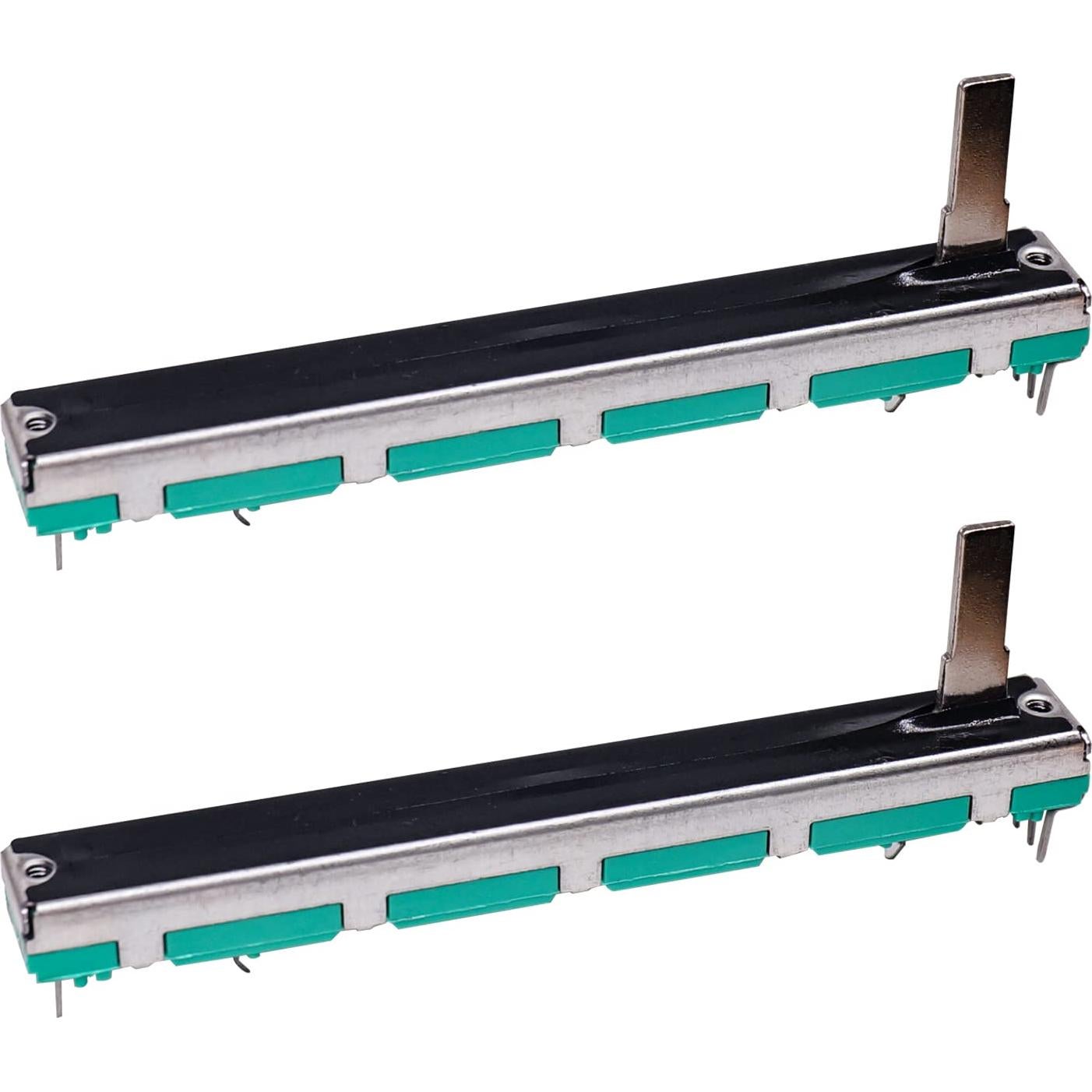 Doble Potenciómetro Deslizante Lineal Taiss B103 10K 75mm