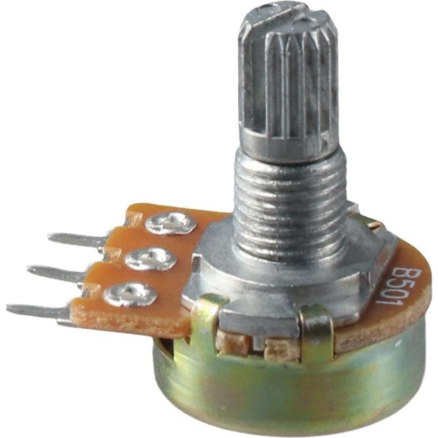 10 Potenciómetros Lineales Rotativos 500 Ohm AllGIFT
