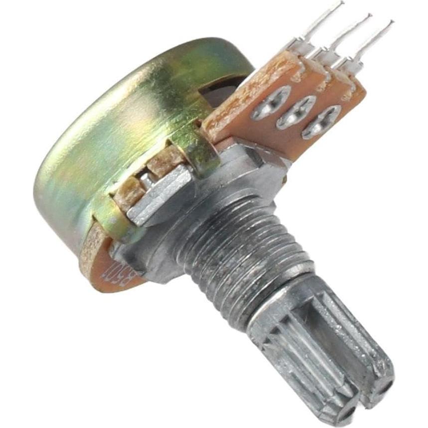 10 Potenciómetros Lineales Rotativos 500 Ohm AllGIFT