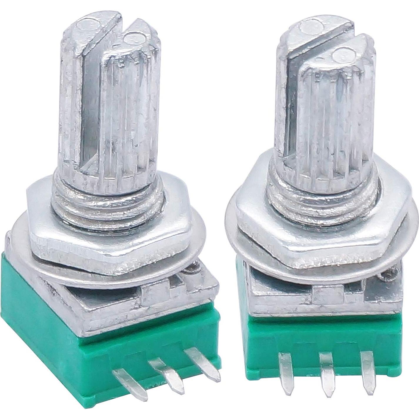 Potenciómetros Rotativos Lineales 10K Ohm TWTADE 10 Pcs