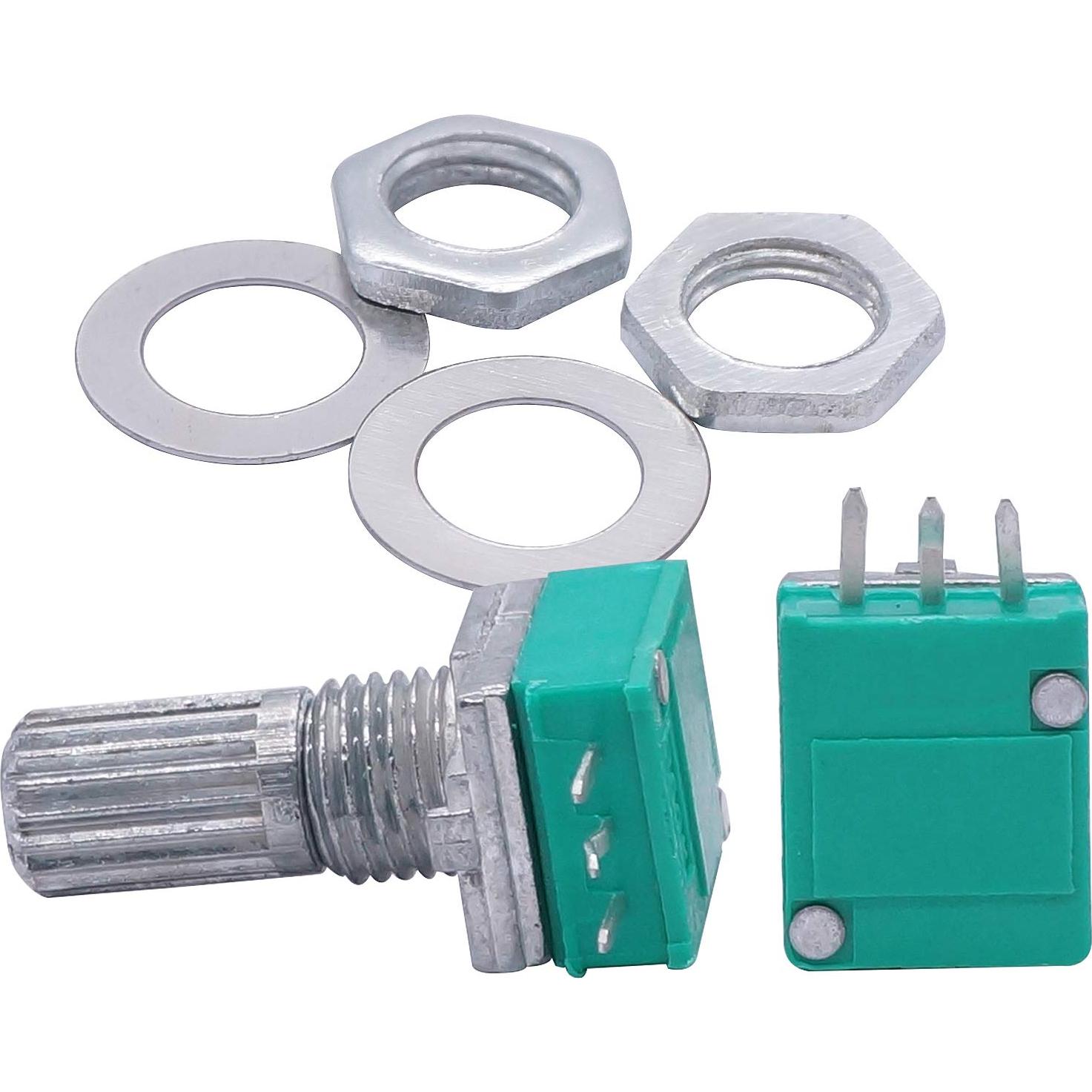 Potenciómetros Rotativos Lineales 10K Ohm TWTADE 10 Pcs