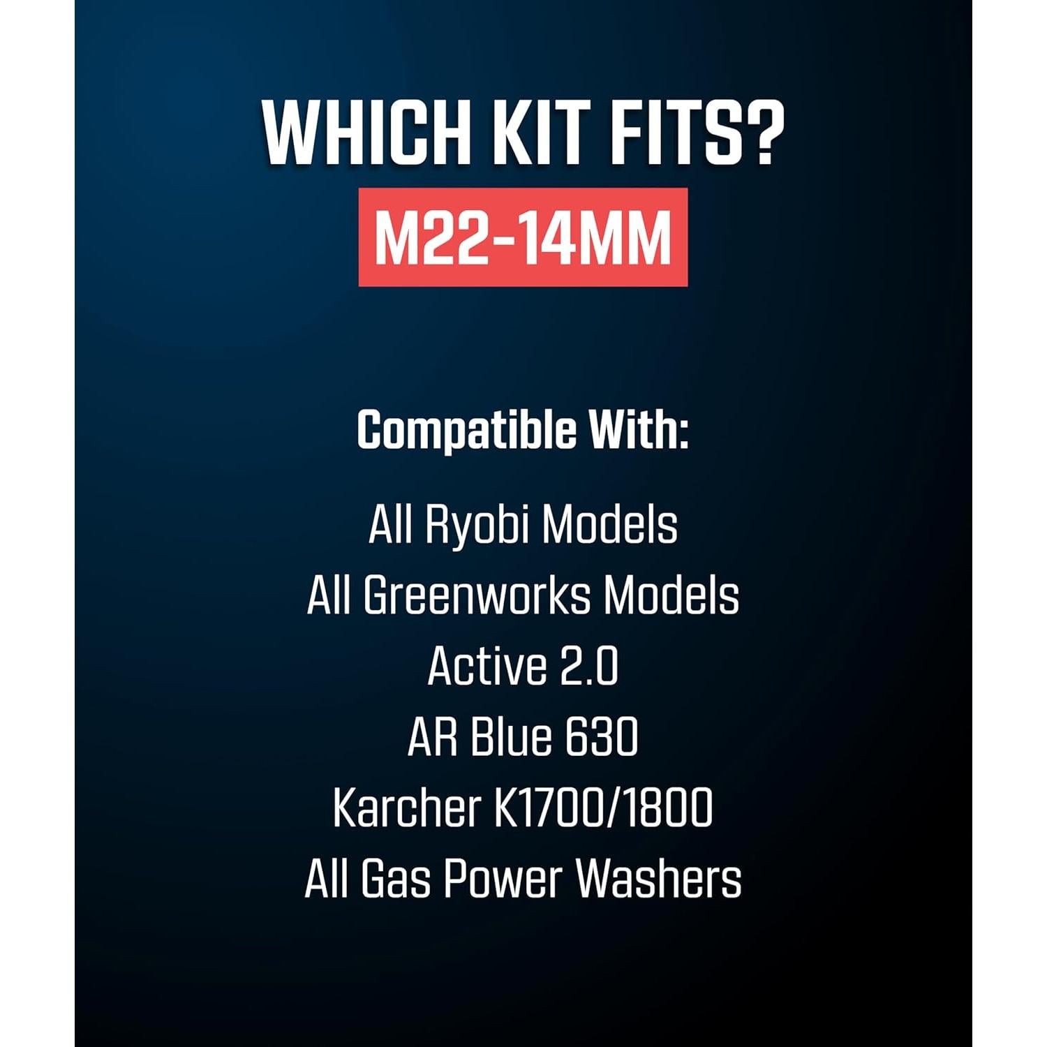 Kit de Conexión Rápida McKillans M22-14mm Acero Inoxidable