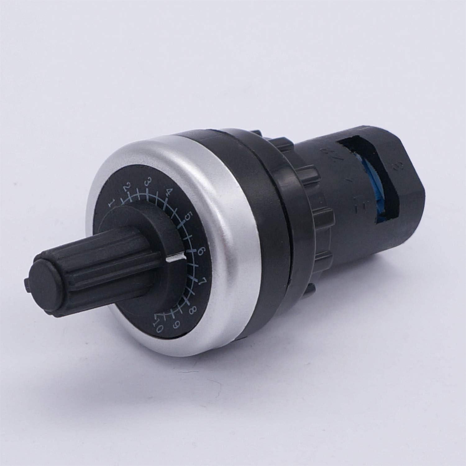 Potenciómetro Rotativo Taiss LA42DWQ-22 5K Ohm 22mm